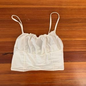 Princess Polly Cream Tank Top